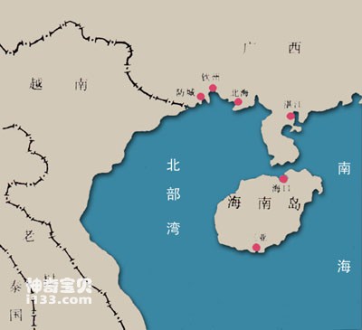 China’s Southwest Maritime Channel (Beibu Gulf)