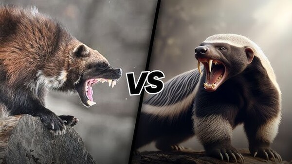 wolverine vs honey badger: nnature's unstoppable force meets the immovable object