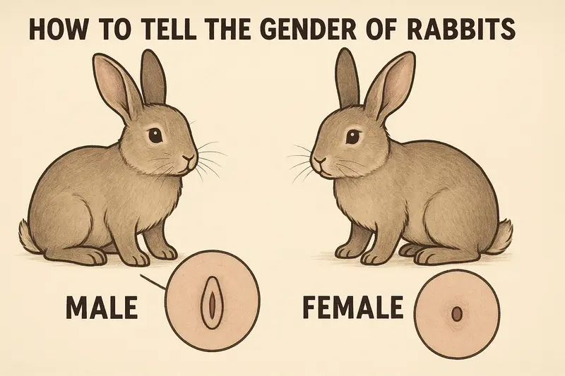 How to Tell the Gender of a Rabbit? A Zoological Guide to Sex Identification