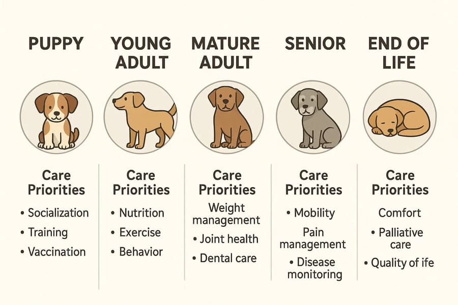 Complete Guide to Dog Life Stages and Care