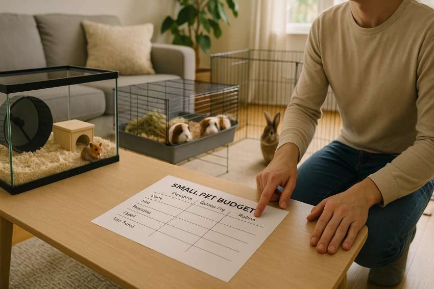 How Much Does It Cost to Own a Small Pet (Hamster, Guinea Pig, Rabbit) in the US and UK?