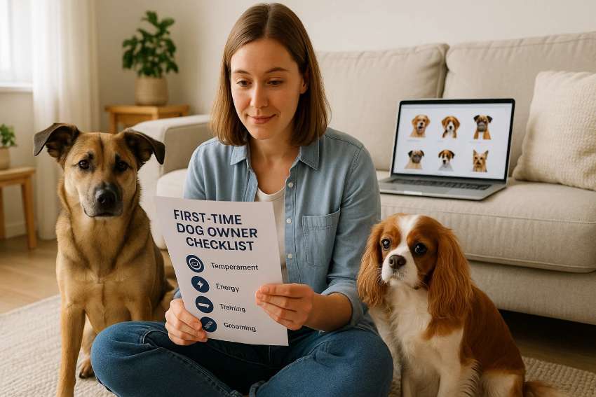 Best Dog Breeds for First-Time Owners (Low-Maintenance and Easy to Train)