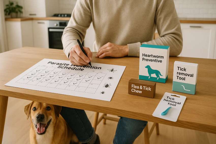 Heartworm, Fleas and Ticks: Protection Guide for Dogs in the US and Europe