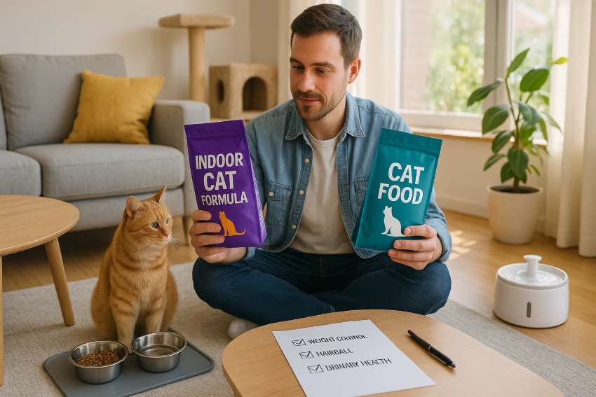 Best Cat Food for Indoor Cats: Weight, Hairball and Urinary Health