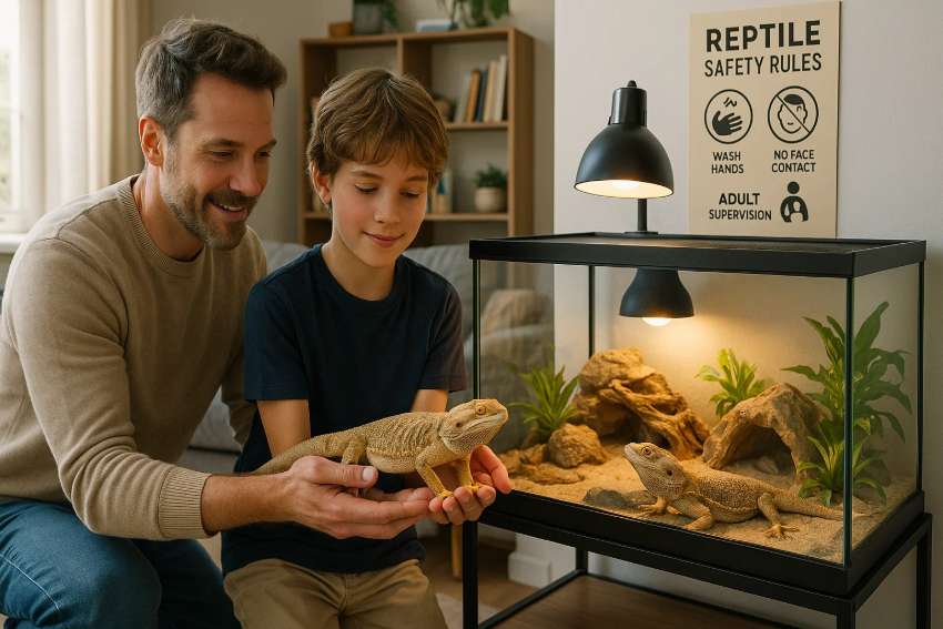 Are Reptiles Good Pets for Children? Safety and Salmonella Risks Explained