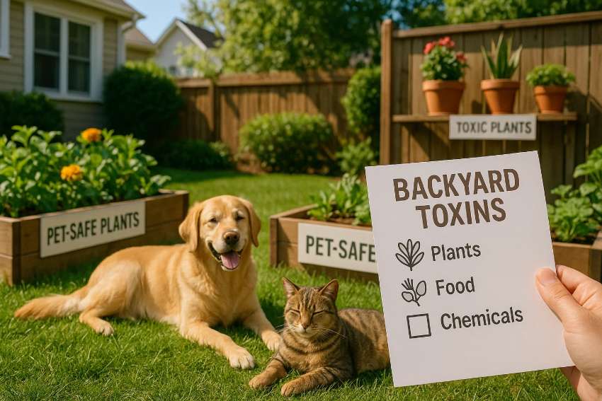 Backyard Toxins: Common Plants, Foods and Chemicals That Are Poisonous to Pets