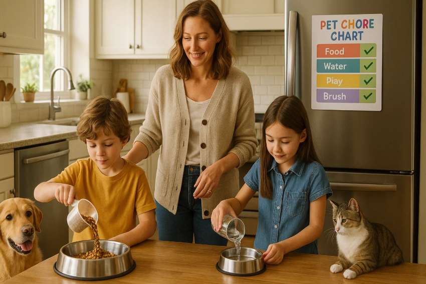 Teaching Kids to Respect Animals: Age-Appropriate Pet Chores