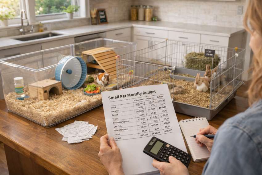 How Much Does It Cost to Own a Small Pet (Hamster, Guinea Pig, Rabbit) in the US/UK?