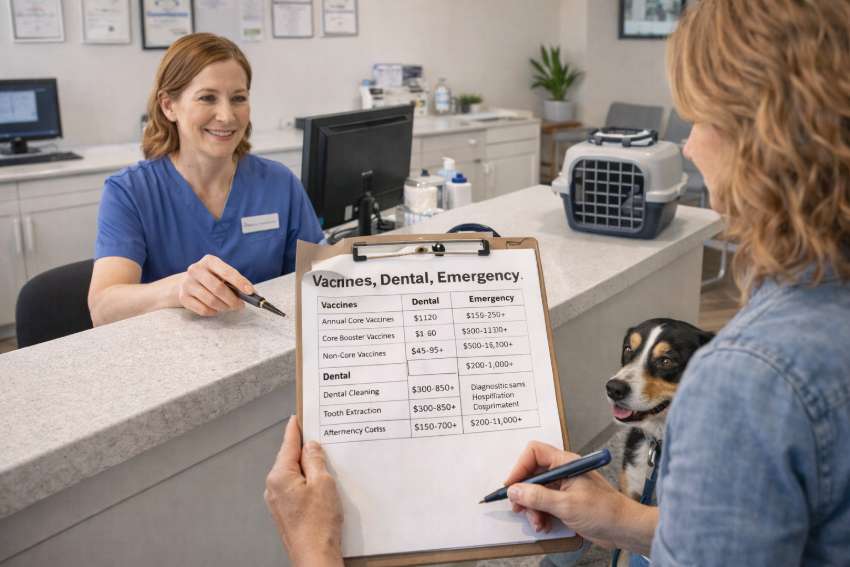 How Much Does a Vet Visit Cost in the US and Europe? (Vaccines, Emergencies, Dental)