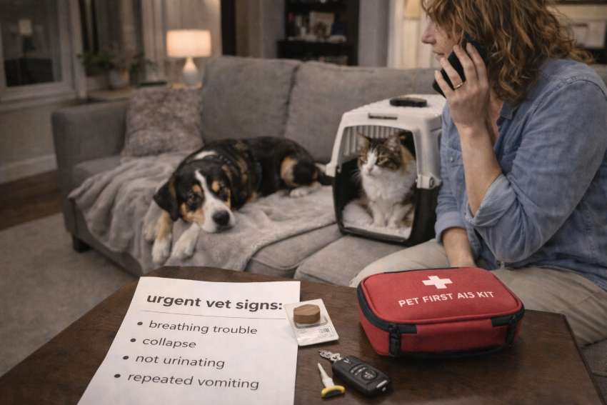 Signs Your Dog or Cat Needs to See a Vet Immediately