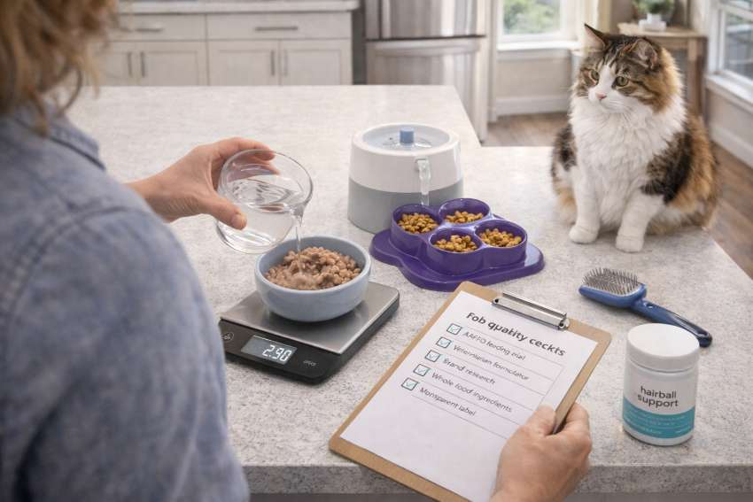 Best Cat Food for Indoor Cats: Weight, Hairball and Urinary Health