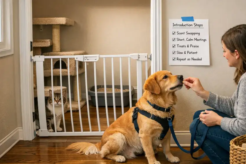 How to Introduce a New Cat or Dog to Your Existing Pets Safely