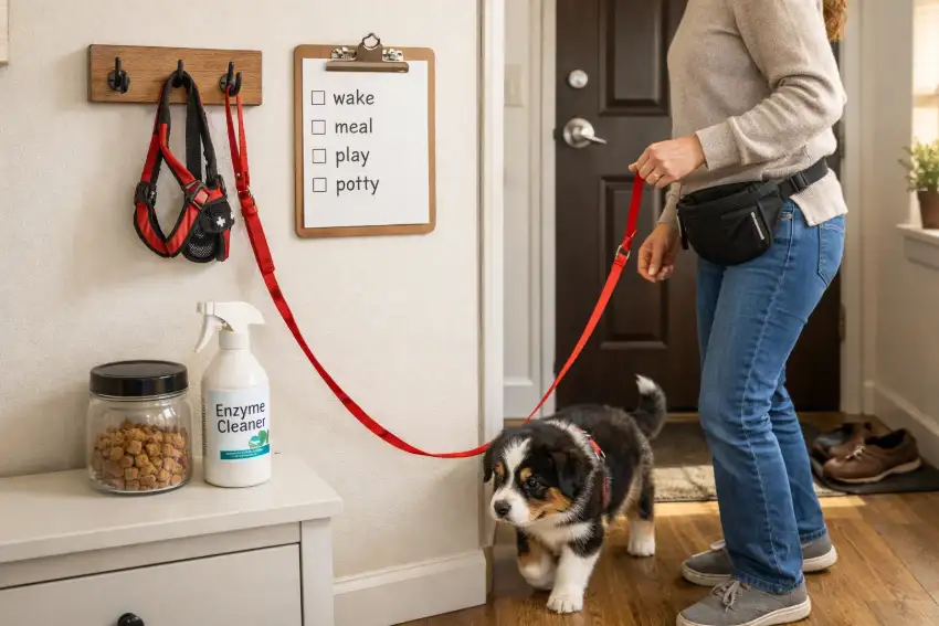 How to Potty Train a Puppy in an Apartment (Step-by-Step Plan)