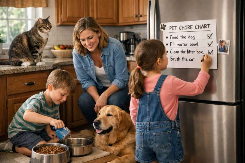 Teaching Kids to Respect Animals: Age-Appropriate Pet Chores