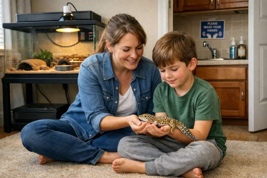 Are Reptiles Good Pets for Children? Safety and Salmonella Risks Explained