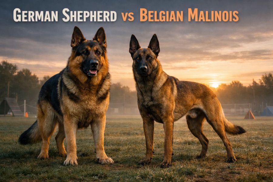 German Shepherd vs Belgian Malinois: Two Elite Working Dogs, Built for Different Styles