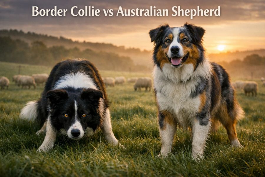 Border Collie vs Australian Shepherd: Two Brilliant Herding Dogs, Built for Different Jobs