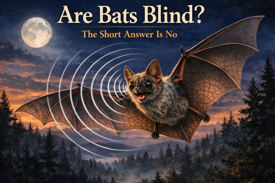 Are Bats Blind? The Short Answer Is No