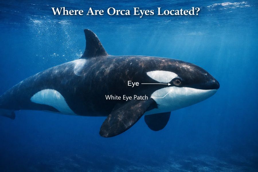 Where Are Orca Eyes Located? A Simple Guide to Killer Whale Eye Position