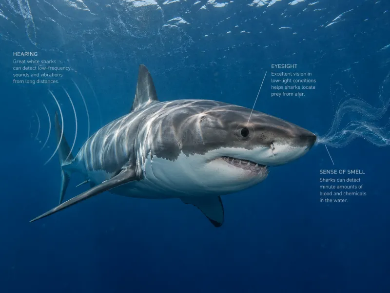 How Do Sharks See, Smell and Hear? Shark Senses Explained