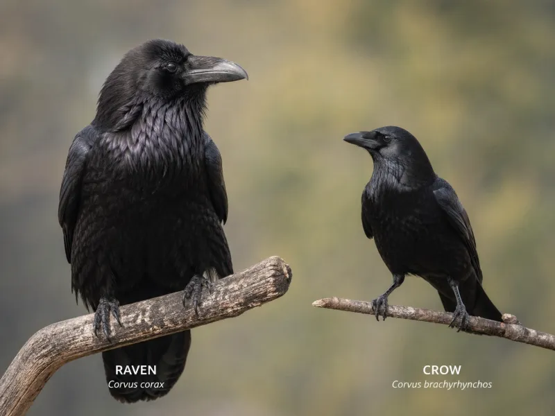 Raven vs Crow: What’s the Difference?