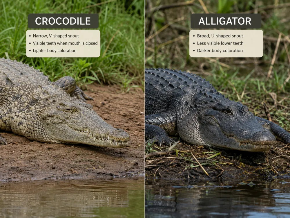 Croc vs Alligator: What’s the Difference?