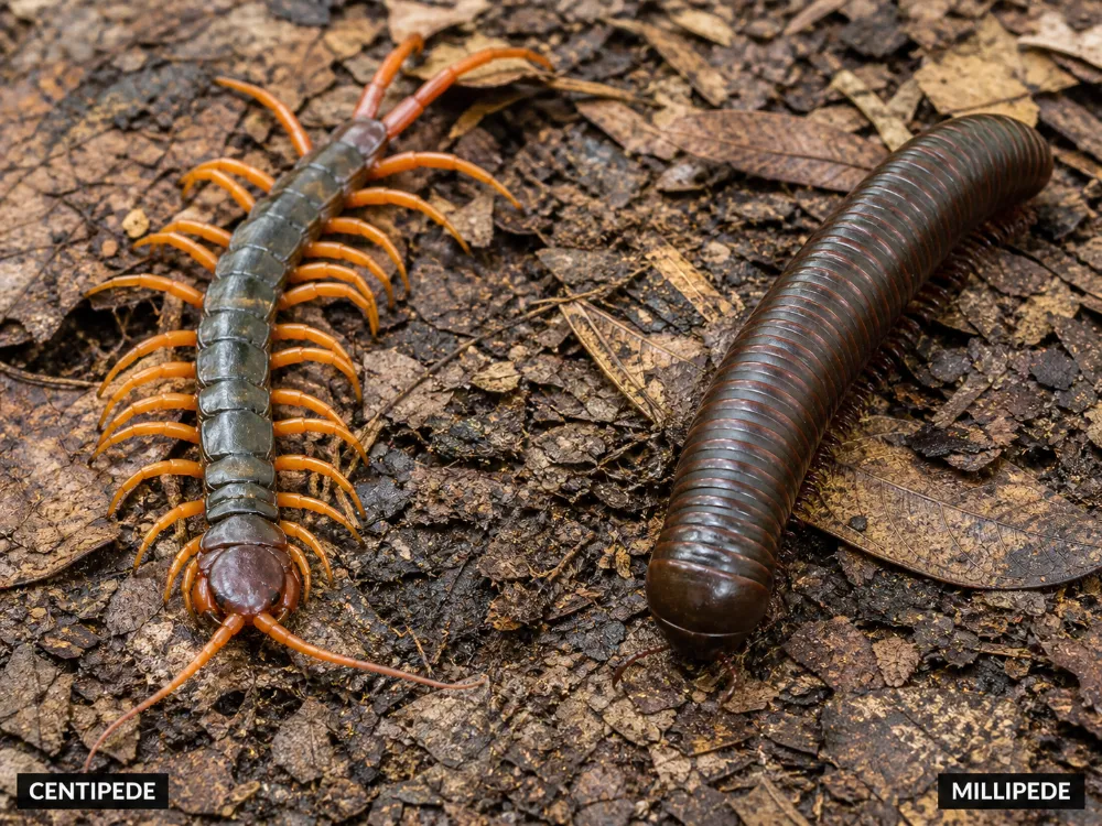 Centipede vs Millipede: What’s the Difference?