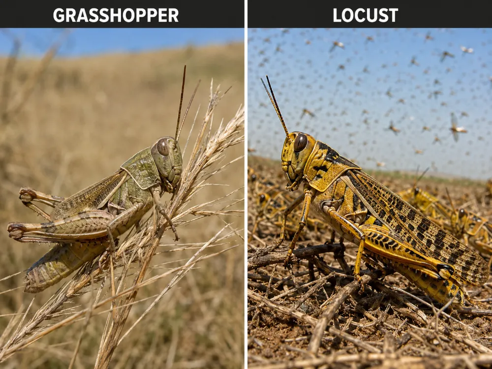 Locust vs Grasshopper: What’s the Difference?