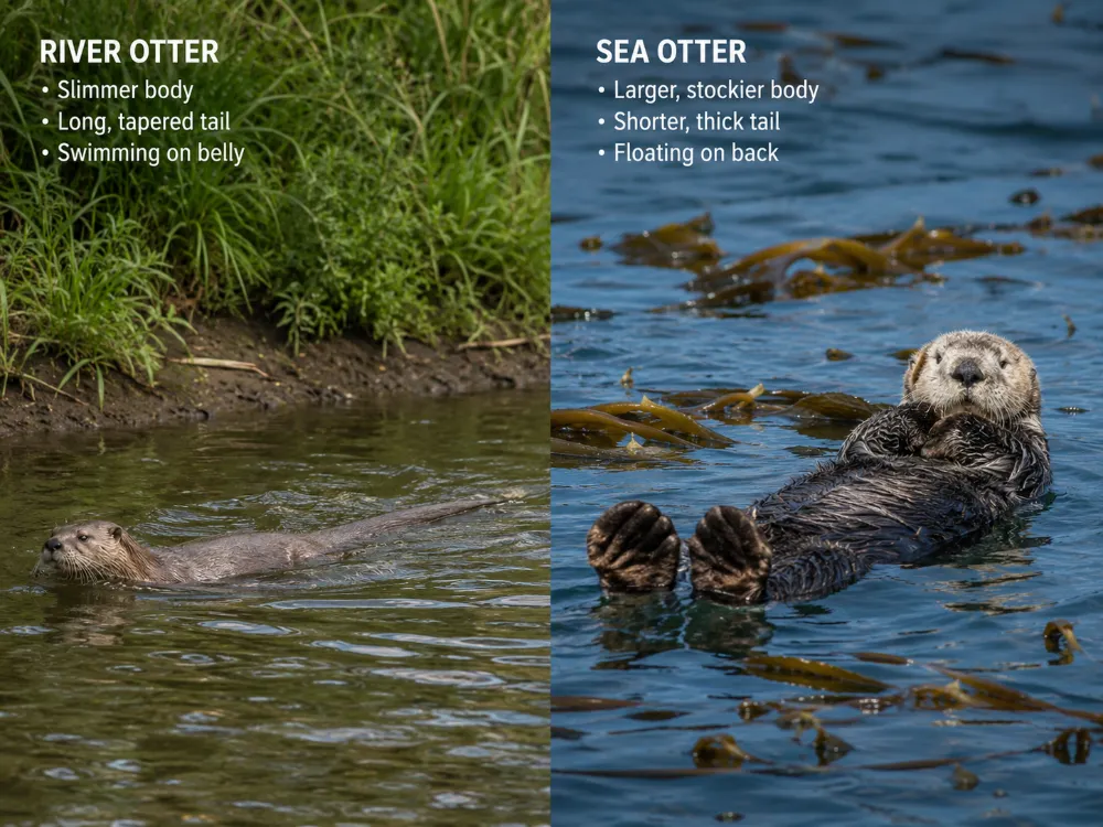 River Otter vs Sea Otter: What Is the Difference?
