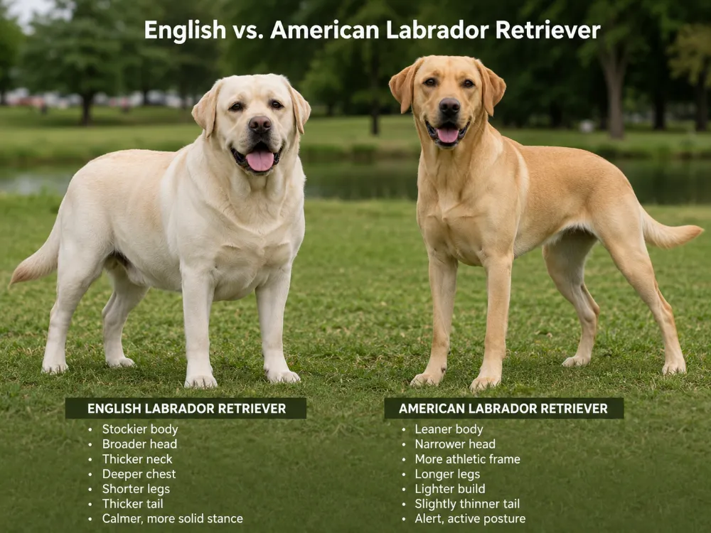 English Lab vs American Lab: Labrador Types Compared