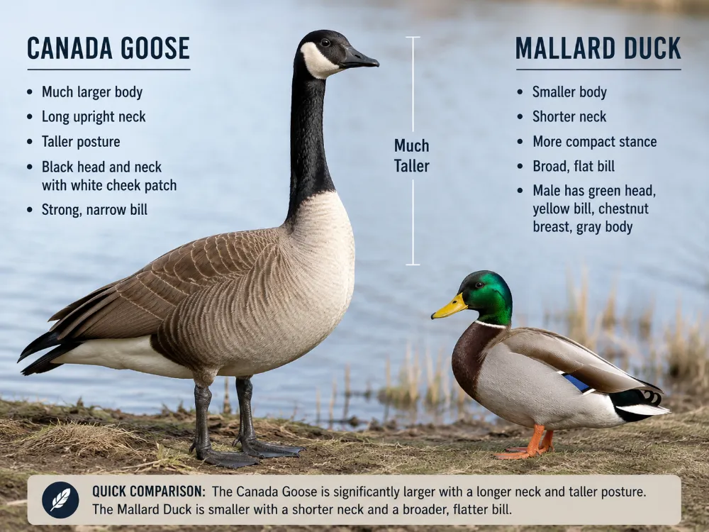 Goose vs Duck: How to Tell the Difference