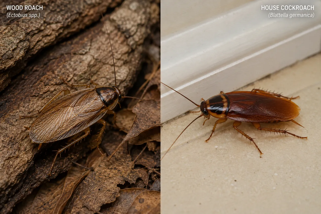 Wood Roach vs Cockroach: Key Differences in Habitat, Behavior, Appearance, and Home Infestation Risk