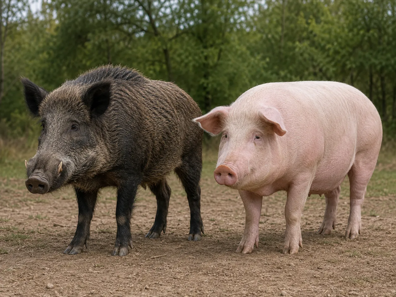 Boar vs Pig: Key Differences in Wildness, Size, Tusks, Behavior, Habitat, Diet, and Domestication