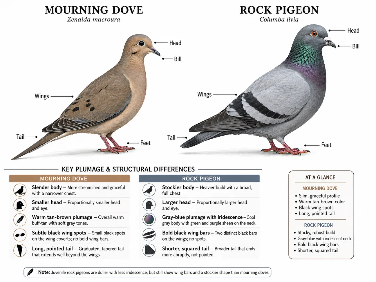 Dove vs Pigeon: Are They Different Birds or the Same?