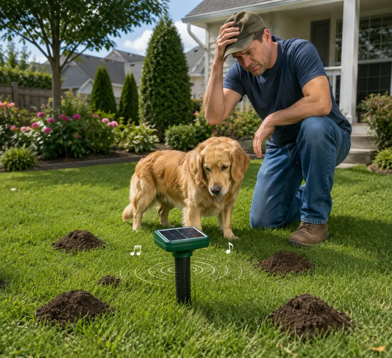 Solar Mole Repeller Beeping Constantly? Easy Troubleshooting & Placement Tips