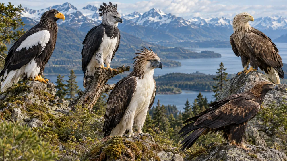 10 of the Largest Eagles in the World: Weight, Wingspan & Size