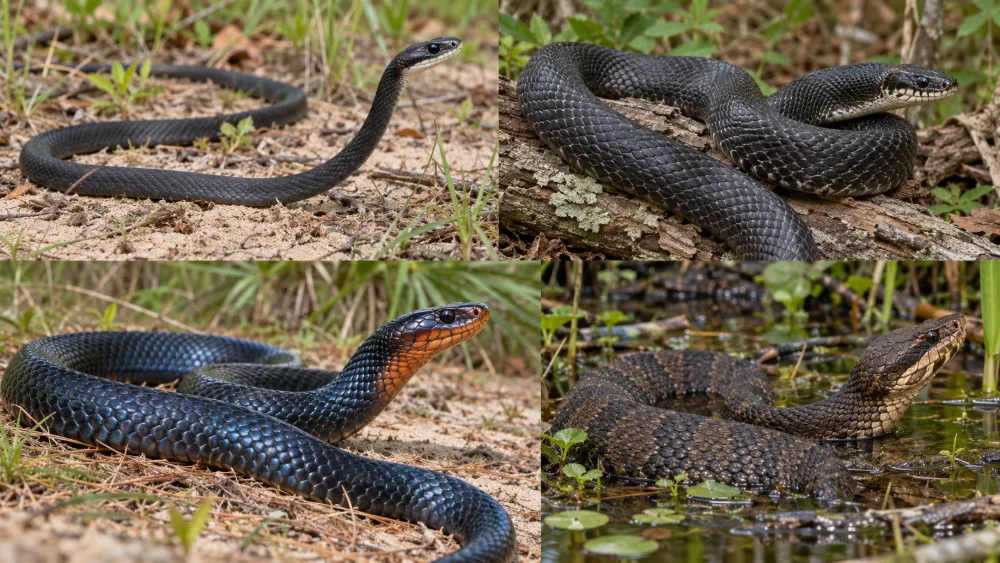 Are Black Snakes Poisonous? How to Identify Common Black Snakes
